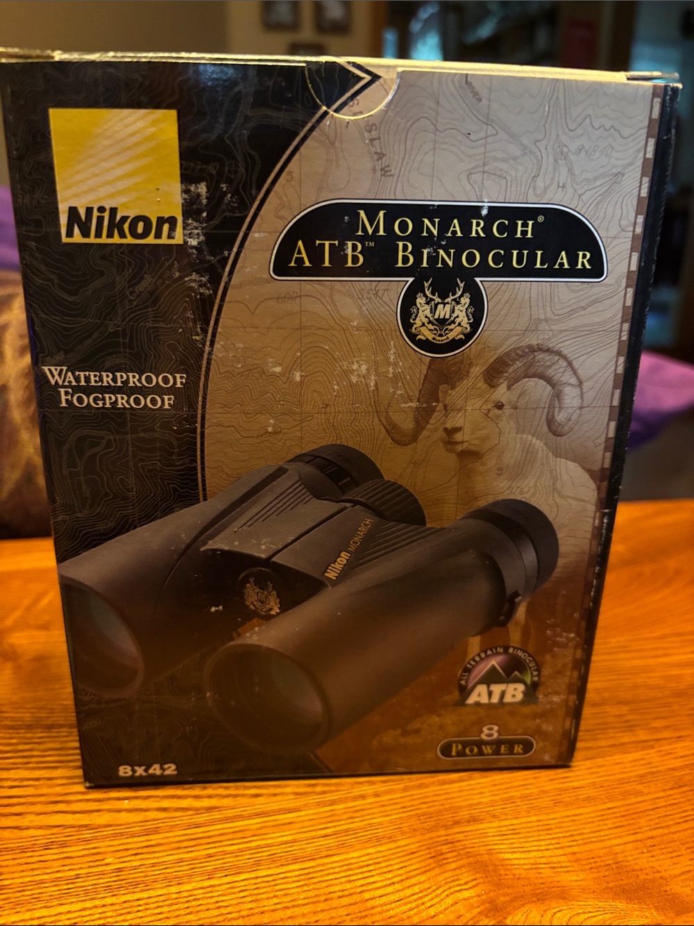 Nikon Monarch ATB 8x42 Waterproof Fogproof Binoculars #7430 - Picture 7 of 11